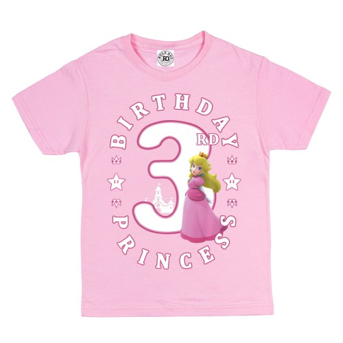 DZIECIĘCA KOSZULKA PREZENT NA 3 URODZINY DLA DZIEWCZYNKI KSIĘŻNICZKA BIRTHDAY PRINCESS 1