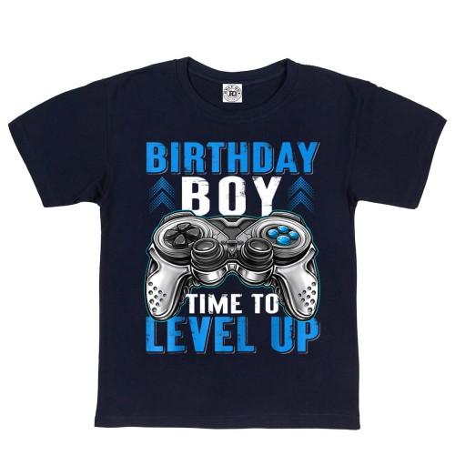 DZIECIĘCA KOSZULKA PREZENT NA URODZINY DLA GRACZA VIDEO GAMER BIRTHDAY BOY PAD 1