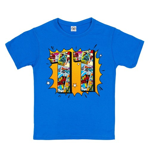 DZIECIĘCA KOSZULKA PREZENT NA 11 URODZINY MARVEL COMICS BOHATEROWIE 1