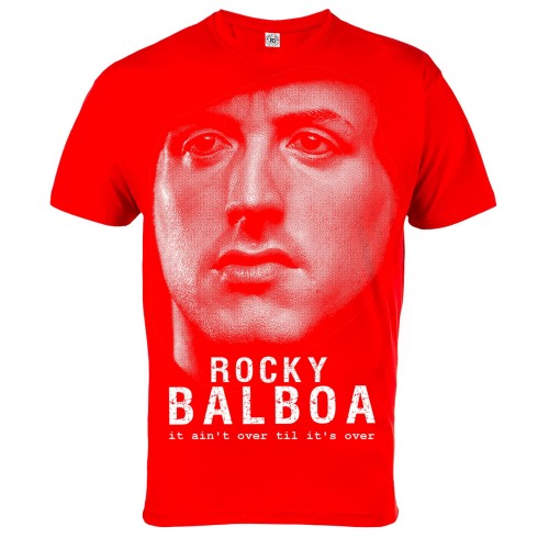 KOSZULKA FILMOWA ROCKY BALBOA IT AIN'T OVER TIL IT'S OVER 3
