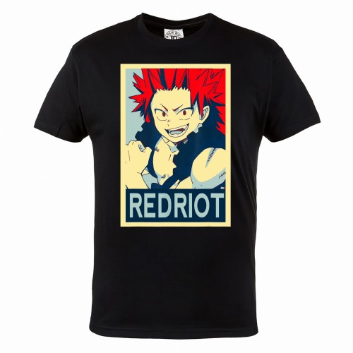 KOSZULKA ANIME MY HERO ACADEMIA AKADEMIA BOHATERÓW SHONEN MANGA RED RIOT