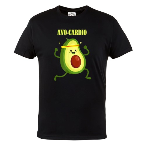 KOSZULKA NA SIŁOWNIĘ GYM AWOKADO AVO-CARDIO 1