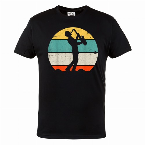 KOSZULKA MUZYCZNA SAKSOFON DLA MUZYKA SAKSOFONISTA