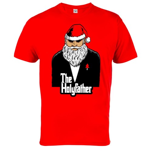 KOSZULKA ŚWIĄTECZNA NA ŚWIĘTA BOŻE NARODZENIE ŚWIĘTY MIKOŁAJ THE HOLYFATHER