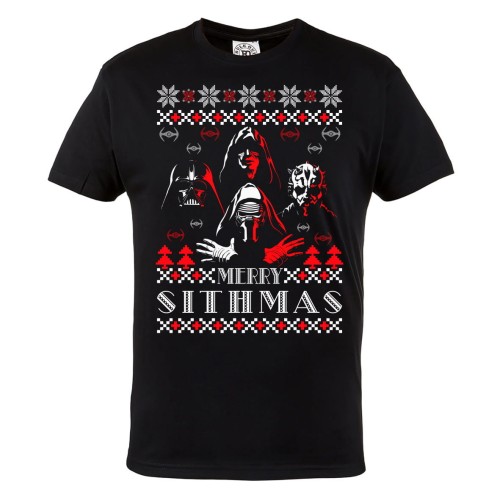 KOSZULKA ŚWIĄTECZNA NA ŚWIĘTA BOŻE NARODZENIE MERRY SITHMAS STAR WARS GWIEZDNE WOJNY 1