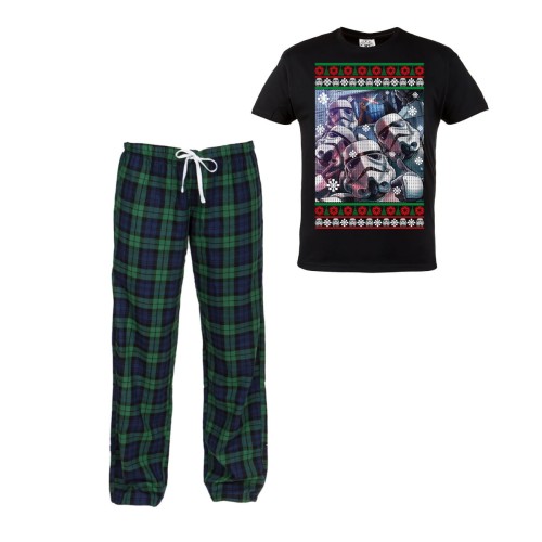 MĘSKA PIŻAMA ŚWIĄTECZNA PREZENT BOŻE NARODZENIE STAR WARS GWIEZDNE WOJNY EKIPA SZTURMOWCÓW STORMTROOPERS 1