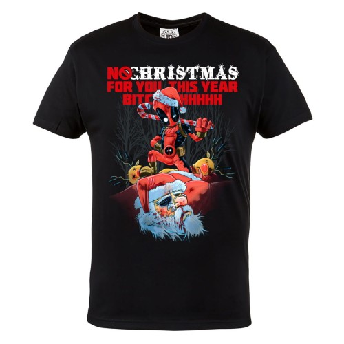 MĘSKA PIŻAMA ŚWIĄTECZNA PREZENT BOŻE NARODZENIE DEADPOOL NO CHRISTMAS FOR YOU THIS YEAR 2