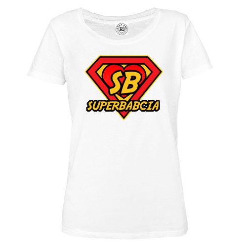 KOSZULKA PREZENT NA DZIEŃ BABCI SUPERBABCIA 1