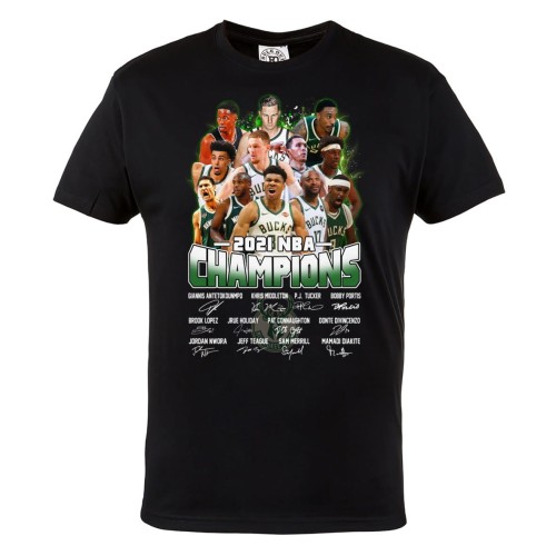 KOSZULKA KOSZYKARSKA KOSZYKÓWKA MISTRZ MILWAUKEE BUCKS NBA WORLD CHAMPIONS AUTOGRAFY 1