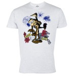 KOSZULKA BAJKOWA KRESKÓWKA LOONEY TUNES KOJOT WILUŚ TNT DYNAMIT ZWARIOWANE MELODIE