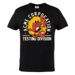 KOSZULKA BAJKOWA KRESKÓWKA LOONEY TUNES KOJOT WILUŚ TESTING DIVISION ZWARIOWANE MELODIE