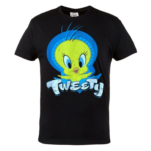 KOSZULKA BAJKOWA KRESKÓWKA LOONEY TUNES TWEETY VINTAGE ZWARIOWANE MELODIE