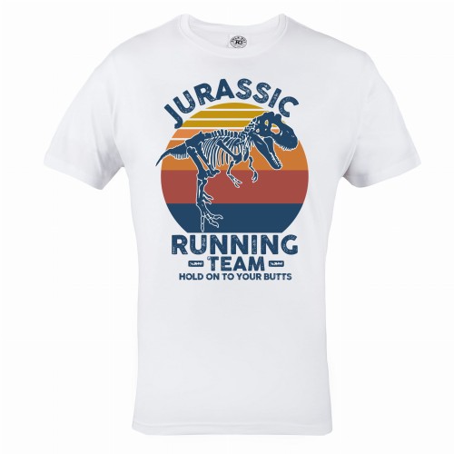 KOSZULKA DLA BIEGACZA BIEGANIE SPORT JURASSIC RUNNING TEAM 1