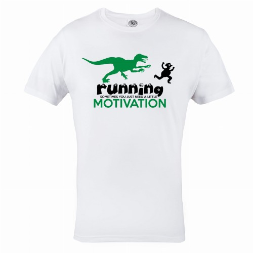 KOSZULKA DLA BIEGACZA BIEGANIE SPORT RUNNING - SOMETIMES YOU JUST NEED A LITTLE MOTIVATION 1