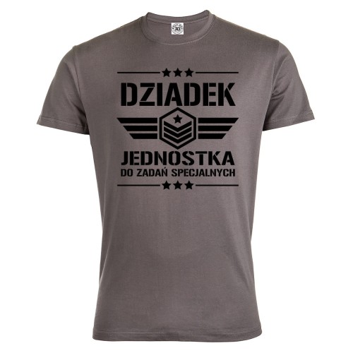 KOSZULKA PREZENT NA DZIEŃ DZIADKA DZIADEK JEDNOSTKA DO ZADAŃ SPECJALNYCH 1