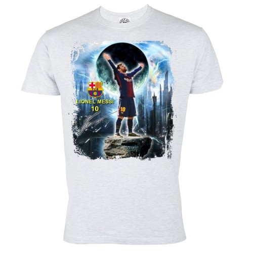 KOSZULKA PIŁKA NOŻNA PIŁKARZ MESSI FC BARCELONA FCB TO THE MOON 1