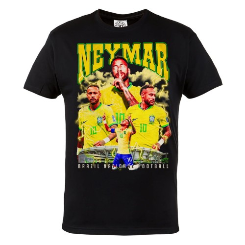 KOSZULKA PIŁKA NOŻNA PIŁKARZ NEYMAR JUNIOR REPREZENTACJA BRAZYLII 1