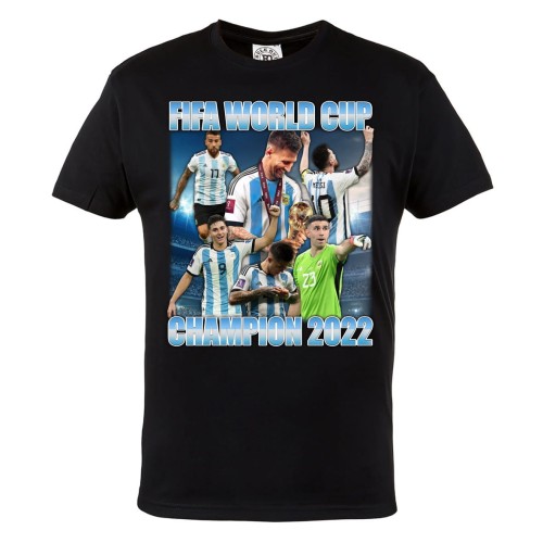 KOSZULKA PIŁKARSKA PIŁKA NOŻNA ARGENTYNA MISTRZ ŚWIATA 2022 CHAMPION