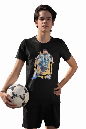 KOSZULKA PIŁKARSKA PIŁKA NOŻNA ARGENTYNA MESSI MISTRZ ŚWIATA QATAR 2022 1