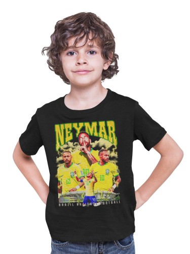 KOSZULKA DZIECIĘCA PIŁKARSKA PIŁKARZ NEYMAR JR BRAZYLIA 