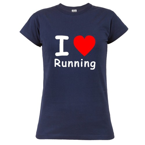 KOSZULKA DAMSKA I LOVE RUNNING