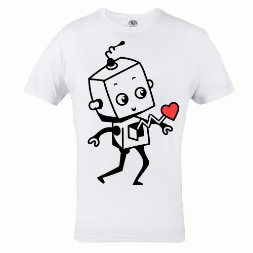 ZESTAW KOSZULEK WALENTYNKOWYCH LOVE PREZENT NA WALENTYNKI ZAKOCHANE ROBOTY 2