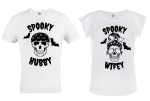 ZESTAW KOSZULEK WALENTYNKOWYCH LOVE PREZENT NA WALENTYNKI SPOOKY HUBBY & WIFEY