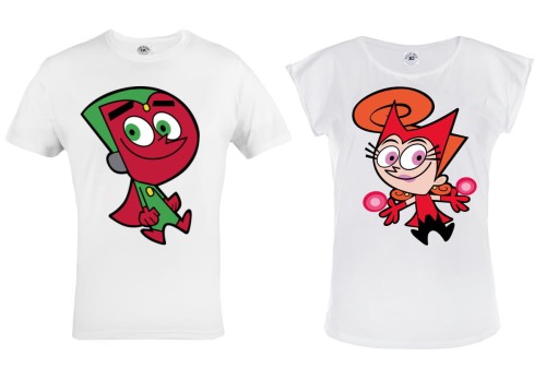 ZESTAW KOSZULEK WALENTYNKOWYCH PREZENT NA WALENTYNKI DLA PARY WANDA I VISION 