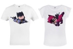 ZESTAW KOSZULEK WALENTYNKOWYCH PREZENT NA WALENTYNKI BATMAN I KOBIETA KOT