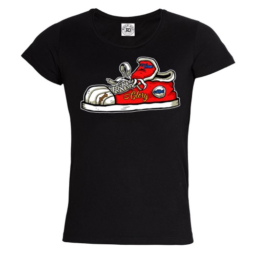 KOSZULKA DAMSKA BIEGANIE SPORT TRAMPKI SNEAKERSY GLORY 1