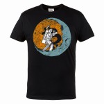 MĘSKA KOSZULKA BITCOIN KRYPTOWALUTY CRYPTO ASTRONAUTA