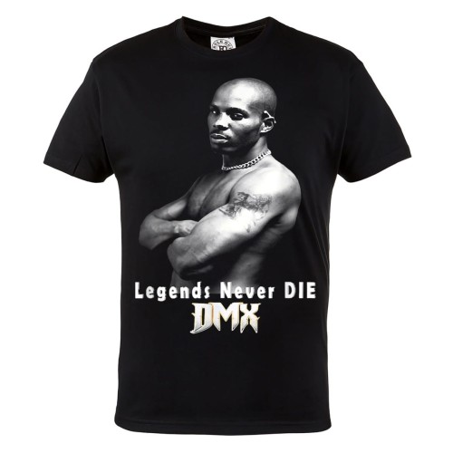 KOSZULKA MĘSKA MUZYCZNA RAPER DMX EARL SIMMONS LEGENDS NEVER DIE 1