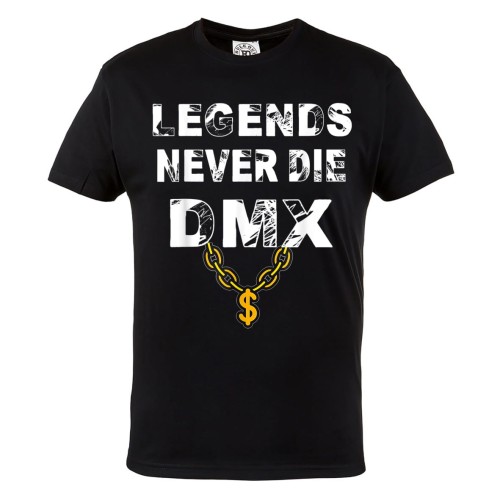 KOSZULKA MĘSKA MUZYCZNA RAPER DMX EARL SIMMONS LEGENDS NEVER DIE 1