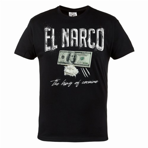 KOSZULKA MĘSKA PABLO ESCOBAR EL NARCO THE KING OF COCAINE 1