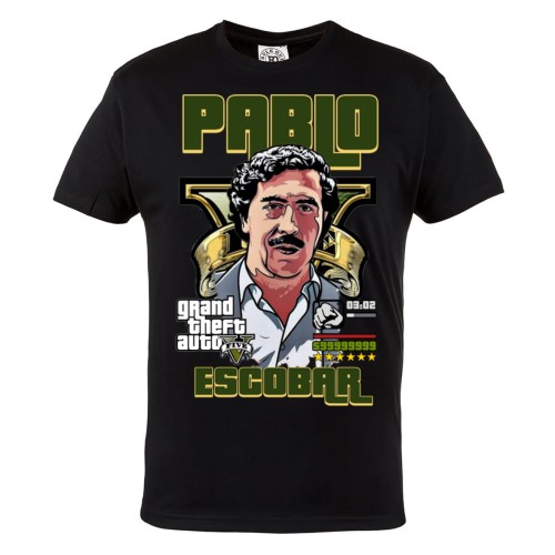 KOSZULKA MĘSKA PABLO ESCOBAR NARCOS GTA GRAND THEFT AUTO 1