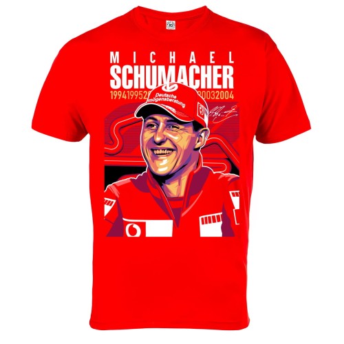 KOSZULKA MĘSKA FORMUŁA 1 F1 MICHAEL SCHUMACHER 1