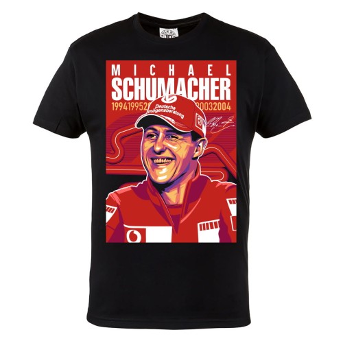 KOSZULKA MĘSKA FORMUŁA 1 F1 MICHAEL SCHUMACHER AUTOGRAF 1