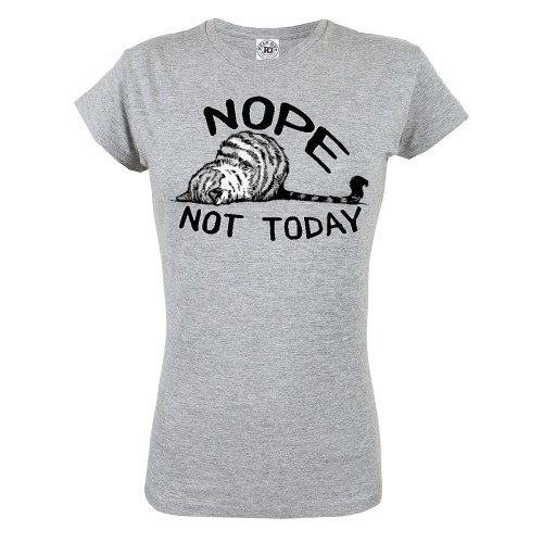 KOSZULKA DAMSKA Z KOTEM DLA MIŁOŚNICZKI KOTÓW KOCIARY NOPE NOT TODAY