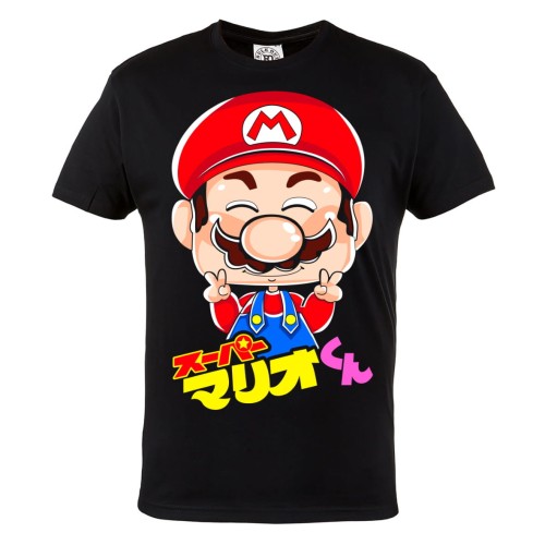 KOSZULKA MĘSKA GRA VIDEO PLATFORMÓWKA SUPER MARIO BROS 1