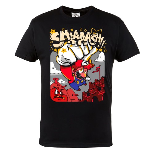 KOSZULKA MĘSKA GRA VIDEO SUPER MARIO BROS SMASH 1
