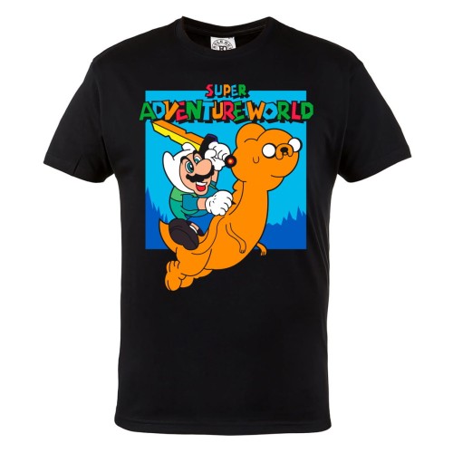 KOSZULKA MĘSKA GRA VIDEO SUPER MARIO BROS SUPER ADVENTURE WORLD 1