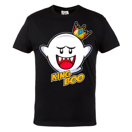 KOSZULKA MĘSKA GRA VIDEO SUPER MARIO BROS KING BOO 1