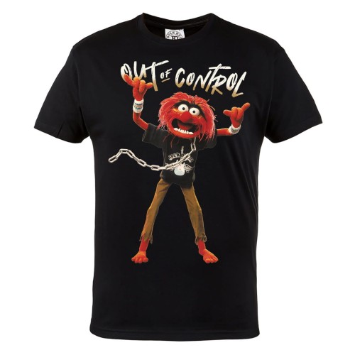 KOSZULKA MĘSKA MUPPET SHOW MUPPETY ULICA SEZAMKOWA ROCKOWY ELMO OUT OF CONTROL 1
