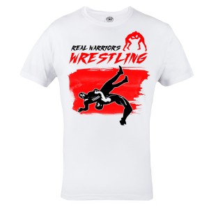 KOSZULKA MĘSKA REAL WARRIORS WRESTLING MARTIAL ARTS SZTUKI WALKI