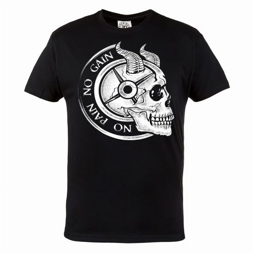 KOSZULKA MĘSKA MMA NO PAIN NO GAIN CZASZKA