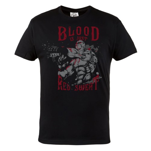 KOSZULKA MĘSKA WALKA FIGHT BLOOD IS JUST RED SWEAT