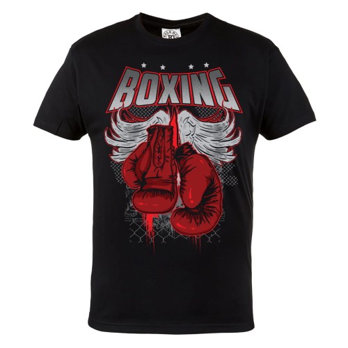 KOSZULKA MĘSKA WALKA FIGHT BOKS BOXING RĘKAWICE BOKSERSKIE 1