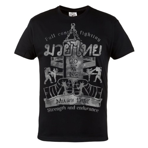 KOSZULKA MĘSKA WALKA FIGHT MUAY THAI STRENGTH AND ENDURANCE