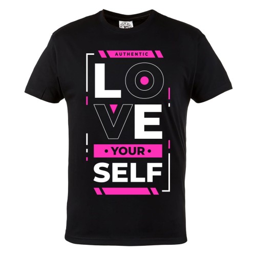 KOSZULKA MĘSKA MOTYWACJA LOVE YOURSELF URBAN STYLE BE POSITIVE 1
