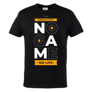 KOSZULKA MĘSKA MOTYWACJA NO GAME NO LIFE URBAN STYLE BE POSITIVE